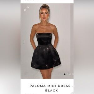 BABYBOO Paloma dress in black